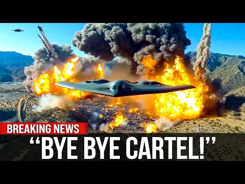 U.S. B-2 First Strike - Cartel Drug Lab Wiped Off the Map