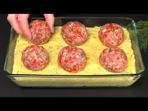 ❗ Das bekannteste Rezept! Zarte Kartoffeln mit Hackfleisch! Ich möchte es immer wieder kochen!