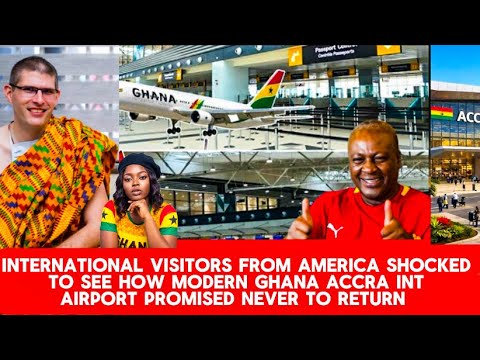 OMg 😳 I CAN’T BELIEVE HOW MODERN GHANA ACCRA INT AIRPORT IS INTERNATIONAL AMERICAN ViSITOR SHOCKED