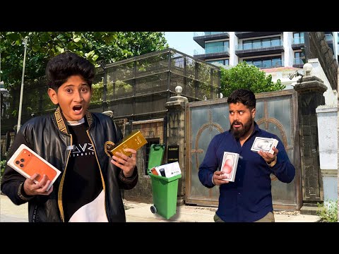 FOUND MANY IPHONES,GOLD IN TRASH!