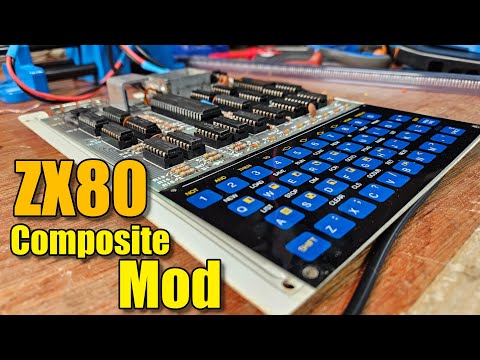 Modding a Sinclair ZX80. A New-To-Me Old Computer.