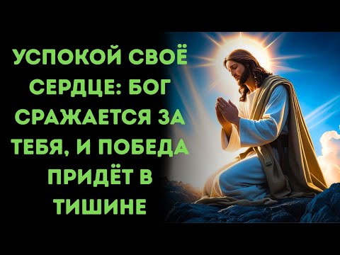 Успокой своё сердце: Бог сражается за тебя, и победа придёт в тишине
