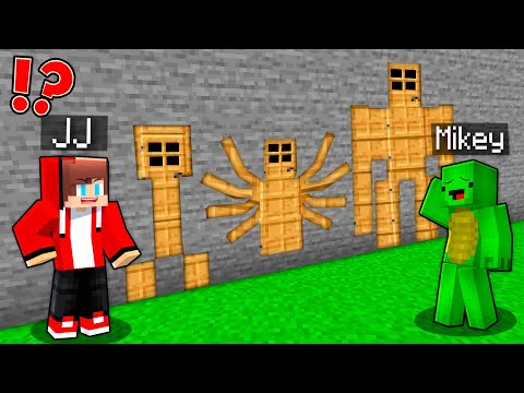 Mikey and JJ Found SECRET DOORS IN THE FORM OF MOBS in Minecraft ! WHICH DOOR TO CHOOSE