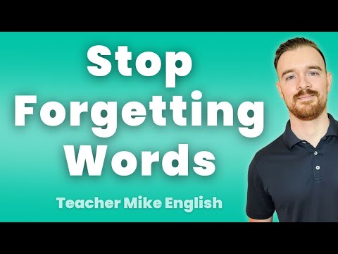 This is why you can't remember English words during conversations