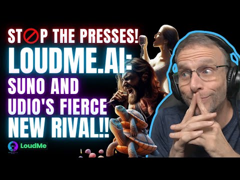 Stop the Presses! LoudMe takes on Suno and Udio! FREE!