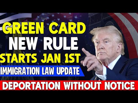 Congress Just Changed Green Card Rules | New 2026 Rules
