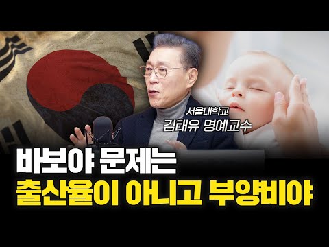 선진국 저출산 처방을 한국에 적용할수 없는 이유 f.김태유 서울대학교 명예교수 [심층인터뷰]