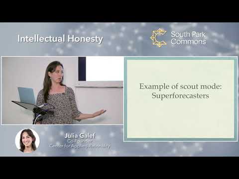 Julia Galef Discusses Intellectual Honesty