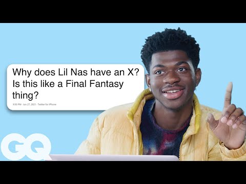 Lil Nas X Replies to Fans on the Internet | Actually Me | GQ