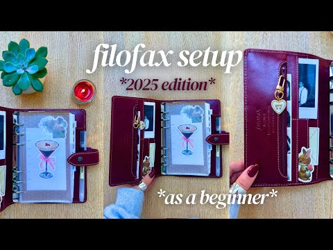 filofax personal planner setup | 2025 edition ✨