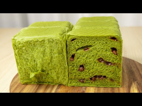 Hokkaido Matcha Milk Loaf, very soft and fluffy, easy recipe