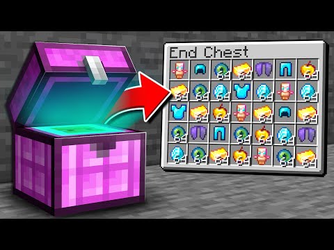 I Made CUSTOM CHESTS in Minecraft...