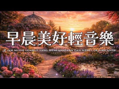 2小時早晨音樂 | 在光與花之間，聽見安靜|2 jam muzik lembut yang menenangkan dan memeluk jiwa anda  #softmusic #引導放鬆