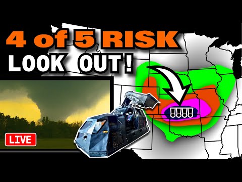 BIG DAY - Tornado Alley Storm Chase LIVE
