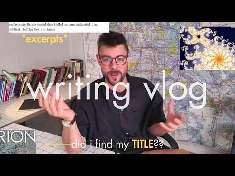 manifest my lit-fic novel with me 🐦🔥 cover & title reveal, book excerpt, writing vlog!