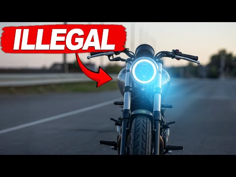 ILLEGAL Motorcycle Modifications That Could Get You Arrested