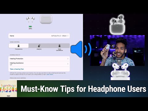 Audio Settings for Apple Devices - Hearing Protection, Head Gestures, Call Controls, & more