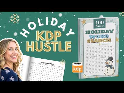 Create & Sell Holiday Word Search Books on Amazon KDP - Book Bolt UPDATE!