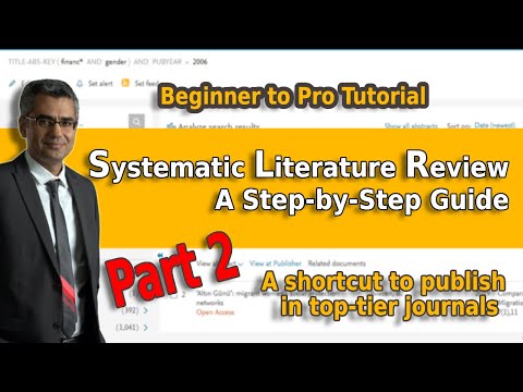 Systematic Literature Review using PRISMA: A Step-by-Step Guide (PART 2: Hands-on Experience)