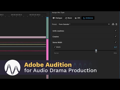 Adobe Audition for Audio Drama Production