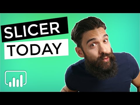 How to set a DATE SLICER to TODAY by default in Power BI