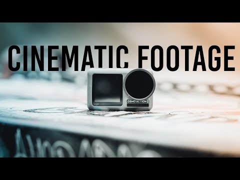 How to make your DJI OSMO ACTION footage look cinematic!