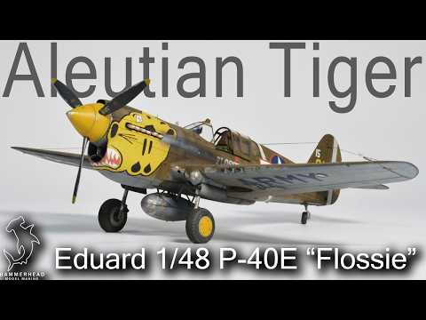Eduard 1/48 P-40E "Flossie" Aleutian Tiger | Full Build Video