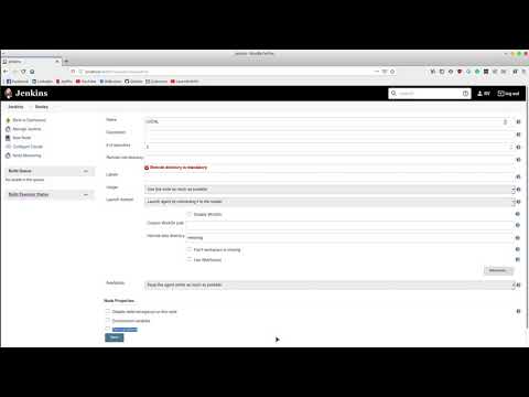 Jenkins - 03 - How to create a node on the local machine