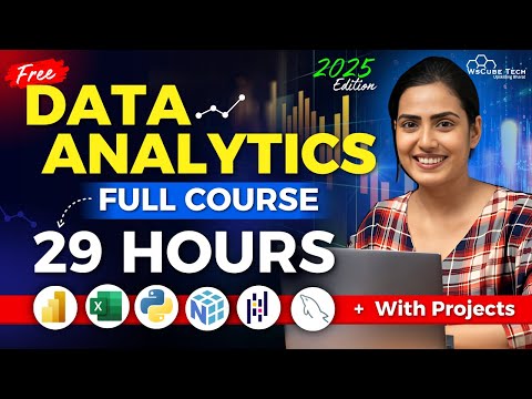 Data Analytics FULL Course for Beginners to Pro in 29 HOURS - 2025 Edition