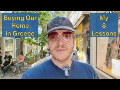 🇬🇷 Buying OUR Home in Greece, My 8 Lessons