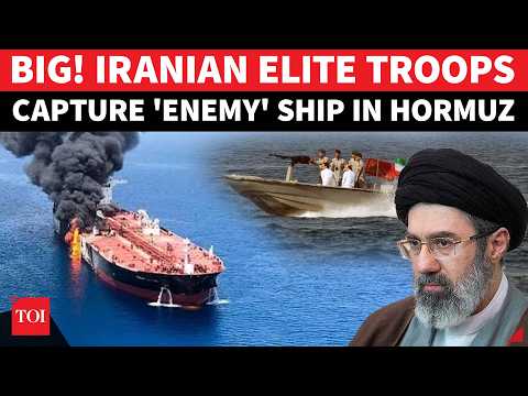 BREAKING: IRGC Navy CAPTURES ‘ZIONIST’ Ship In Hormuz; Iran Confirms Two Vessels Seized