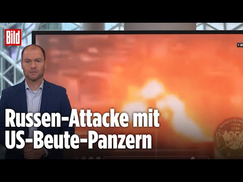 Putin-Soldat ergibt sich ukrainischer Drohne | BILD-Lagezentrum