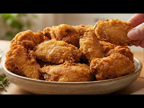 Everyone Fries Chicken Wings Wrong!