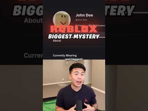 ROBLOX's Biggest MYSTERY..