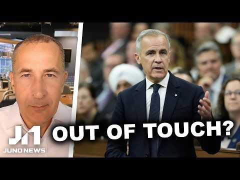 Carney says Canadians are "getting ahead" while economy CRUMBLES