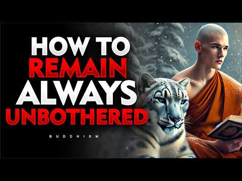 How To Remain Always Unbothered | Buddhism