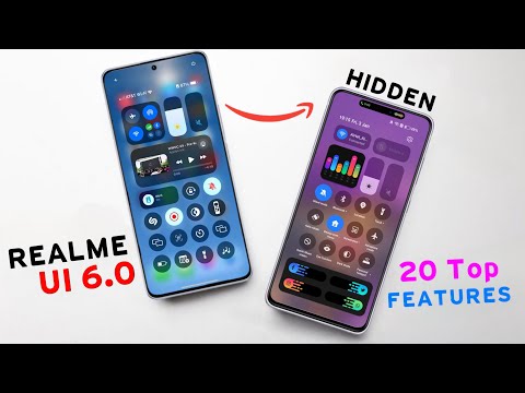 Realme Ui 6.0 Official Update : Top 20 Hidden Features | Android 15 for GT 6/6T,P1 Pro,11/12/13 Pro
