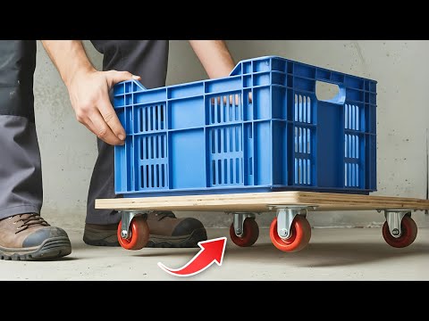 Just Insert Cart wheel On Plastic Fruit Basket And You Will Be Amazed