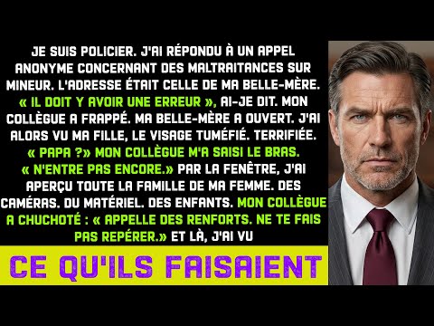 Détective suit un tuyau anonyme — L'adresse est celle de la belle-mère, j'y vois une scène horrible