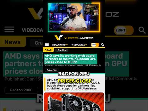 AMD Is Trying To Keep GPU Prices Down
