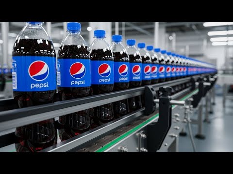 Inside Pepsi Factory 🥤 How Pepsi Is Made Step by Step