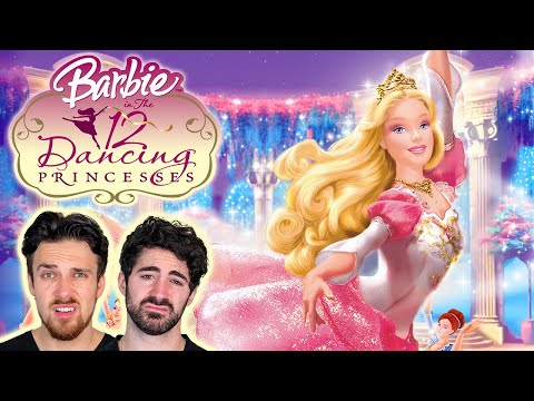 Grown men watch *BARBIE IN THE 12 DANCING PRINCESSES* (wow...)