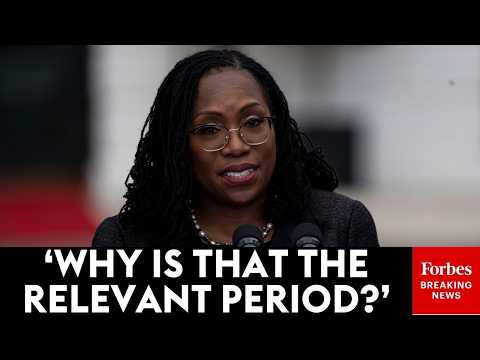 Ketanji Brown Jackson Calls Out DOJ Official's 'Heavy Reliance' On Dated Mail Ballot History Claims