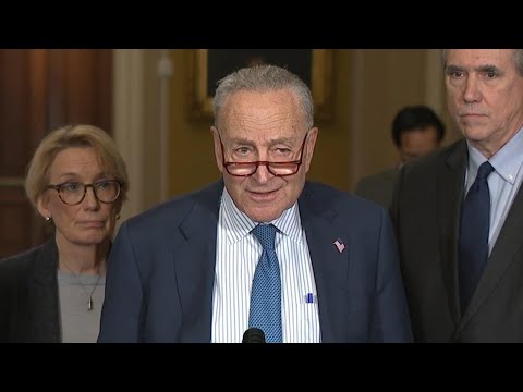 Democratic Senators react to Trump funding freeze (Jan. 28, 2025)