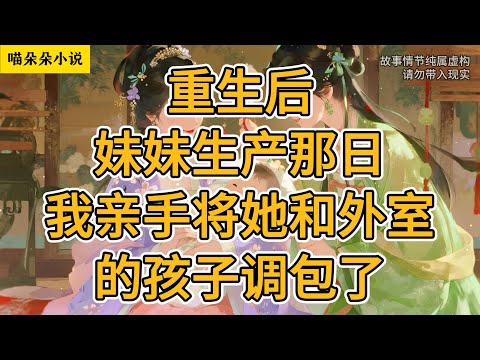 重生后，妹妹生产那日，我亲手将她和外室的孩子调包了。#一口氣看完 #小说 #小説 #故事
