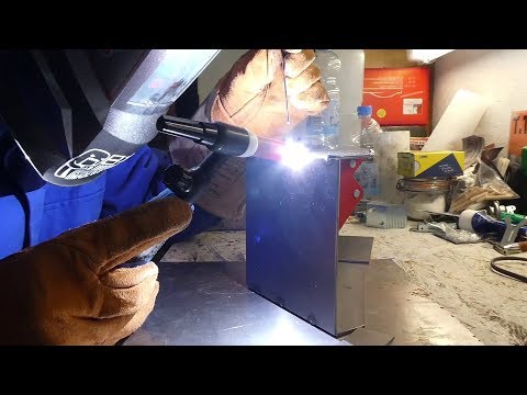 A beginner tig welding project - BULLET TRAP BUILD FROM SKETCH