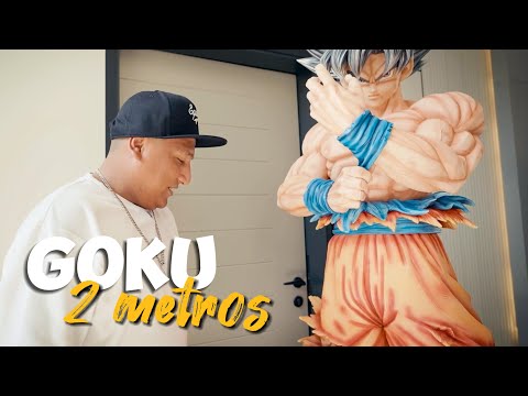 El famoso gokú de 2 metros que tengo guardado hace 2 años ¡Por fin lo abro!