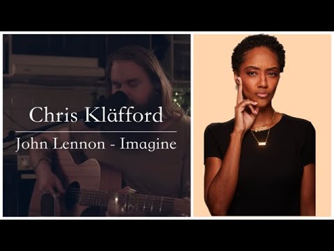 FIRST TIME REACTING TO | Chris Kalfford "Imagine" (JOHN LENNON COVER)