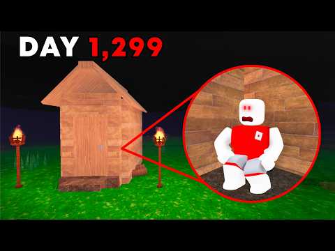 I Survived In A SHED for 99 Nights in the Forest! 