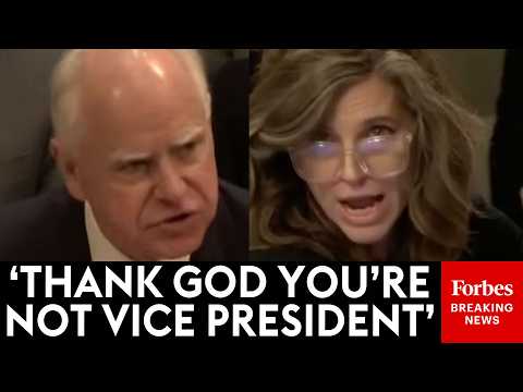 ABSOLUTELY BRUTAL: Nancy Mace And Tim Walz Have Vicious Clash After She Asks, 'What Is A Woman?'